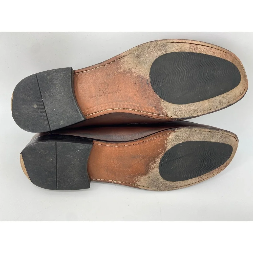 Martin Dingman Loafer Men 13 Addison II Horse Bit Preppy Classic Dress Leather